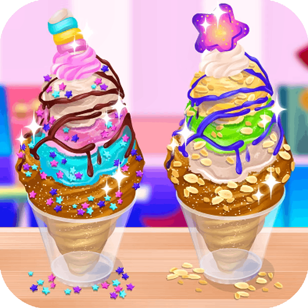 gameplay Yummy Churros Ice Cream